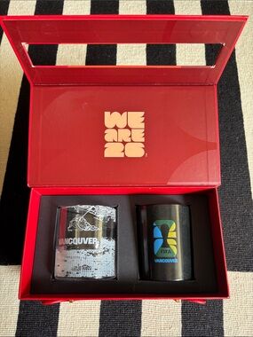 FIFA glass tumbler & candle set